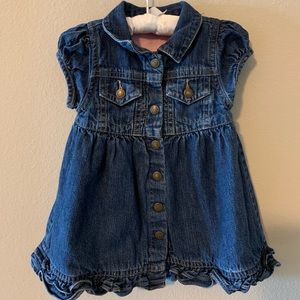 6-12 month babyGap infant girls jean dress